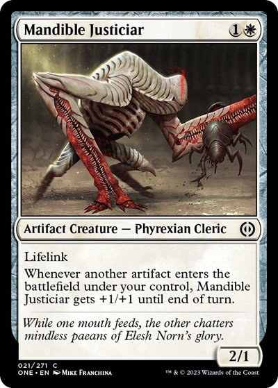 Mandible Justiciar - Foil