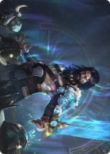 Halvar, God of Battle Art Card