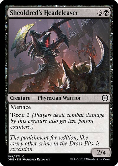Sheoldred's Headcleaver - Foil
