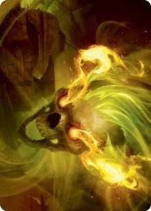 Flameskull Art Card