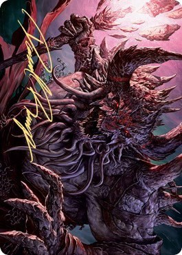 Dream Devourer Art Card - Gold Stamped Signature