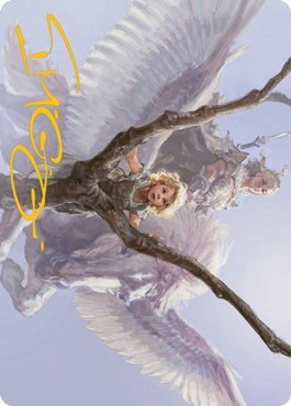 Unbounded Potential Art Card - Gold Stamped Signature
