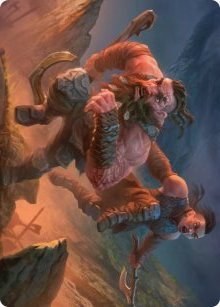 Dwarven Reinforcements Art Card