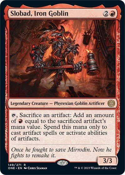 Slobad, Iron Goblin - Foil