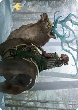 Boreal Outrider Art Card - Gold Stamped Signature