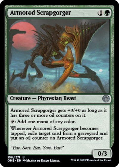 Armored Scrapgorger - Foil