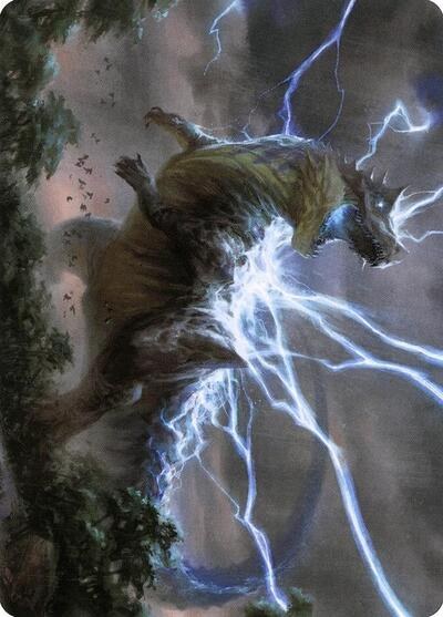 Thrasta, Tempest's Roar Art Card