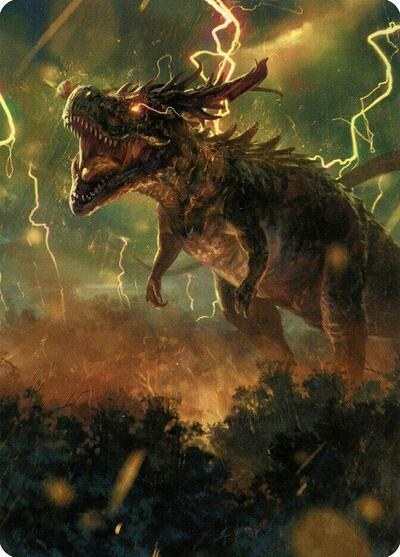 Thrasta, Tempest's Roar Art Card