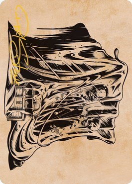 Gelatinous Cube (Showcase) Art Card - Gold Stamped Signature