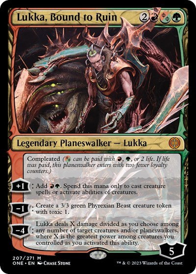 Lukka, Bound to Ruin - Foil