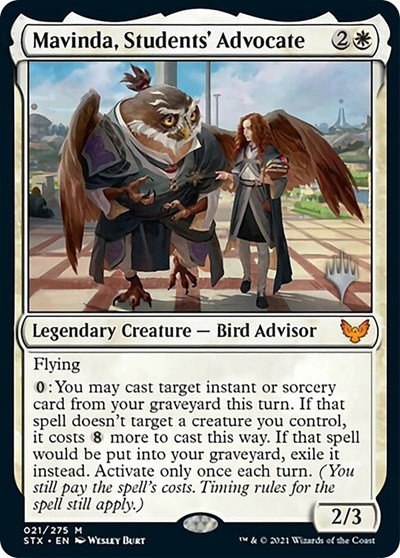 Mavinda, Students' Advocate - Foil