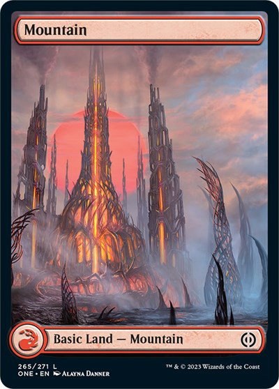 Mountain (265) - Full Art - Foil