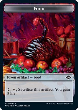 Food (018) // Crab Double-Sided Token - Foil