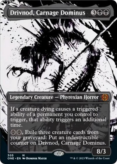 Drivnod, Carnage Dominus - Foil