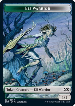 Elf Warrior Token - Normal Elf Warrior Token