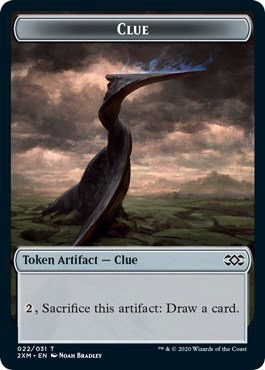 Clue // Germ Double-Sided Token