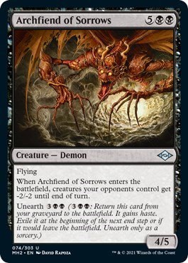 Archfiend of Sorrows - Foil