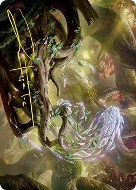 Emergent Sequence Art Card - Gold Stamped Signature