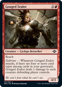 Gouged Zealot - Foil