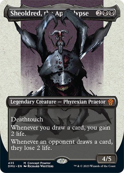 Sheoldred, the Apocalypse - Concept Praetor Foil