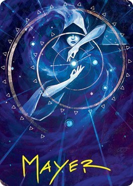 Time Warp Art Card - Gold Stamped Signature