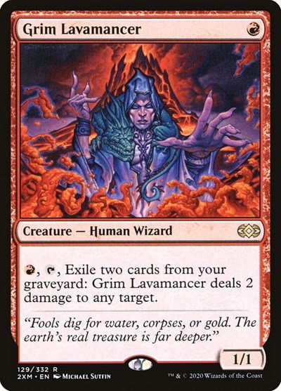 Grim Lavamancer - Foil