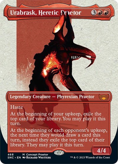 Urabrask, Heretic Praetor - Concept Praetor