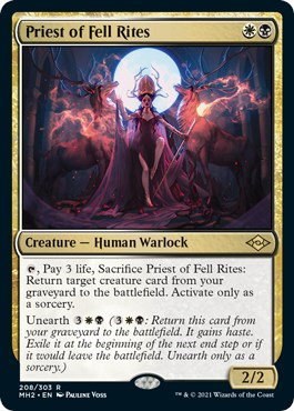 Priest of Fell Rites - Foil