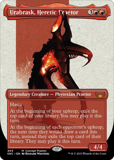 Urabrask, Heretic Praetor - Concept Praetor