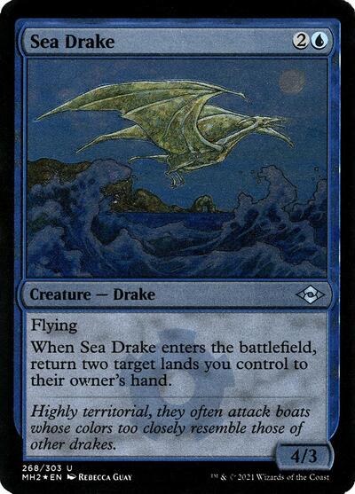 Sea Drake - Foil Etched