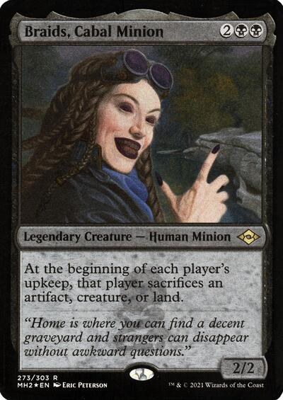 Braids, Cabal Minion - Foil Etched