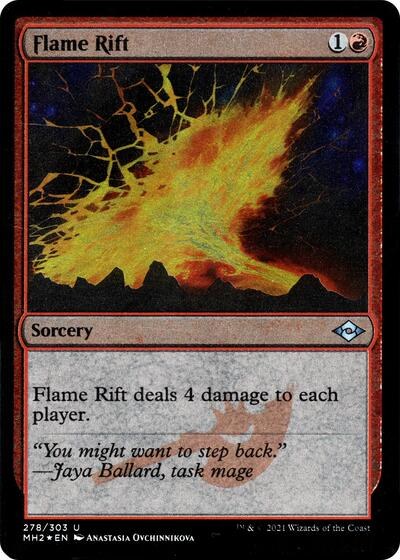 Flame Rift - Foil Etched