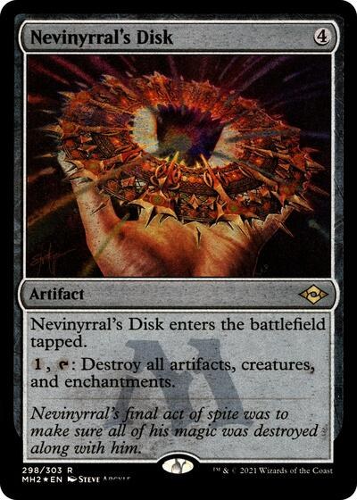 Nevinyrral's Disk - Foil Etched