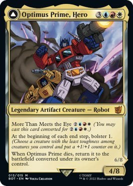Optimus Prime, Hero - Foil