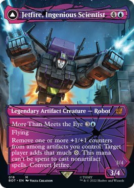 Jetfire, Ingenious Scientist - Foil