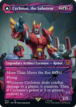 Cyclonus, the Saboteur - Foil