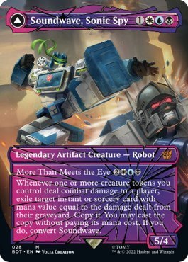 Soundwave, Sonic Spy - Foil