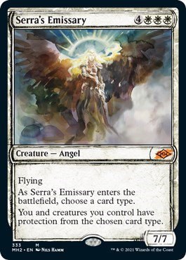 Serra's Emissary - Foil
