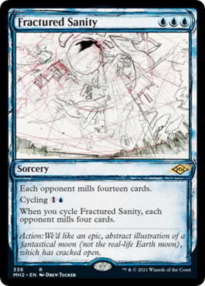 Fractured Sanity - Foil