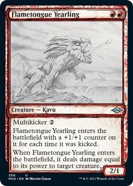 Flametongue Yearling - Foil