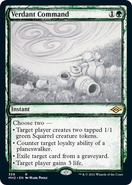 Verdant Command - Foil