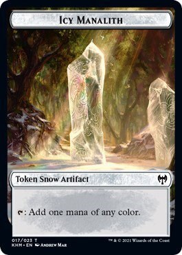 Icy Manalith Token - Normal Icy Manalith Token
