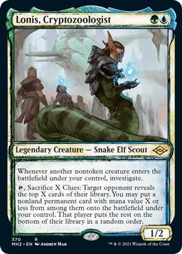 Lonis, Cryptozoologist - Foil