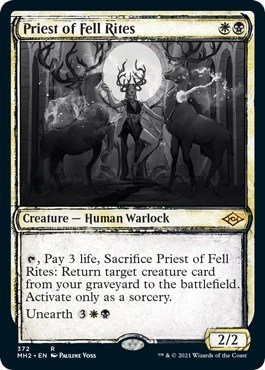 Priest of Fell Rites - Foil