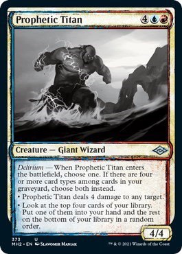 Prophetic Titan - Foil