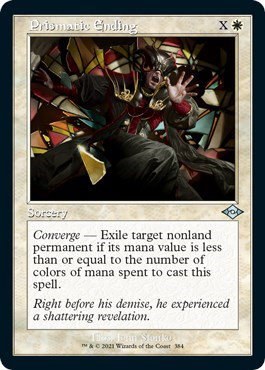 Prismatic Ending - Foil Etched