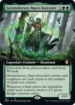 Greensleeves, Maro-Sorcerer - Foil