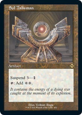 Sol Talisman - Foil Etched