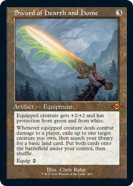 Sword of Hearth and Home - Foil Etched