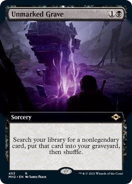 Unmarked Grave - Foil